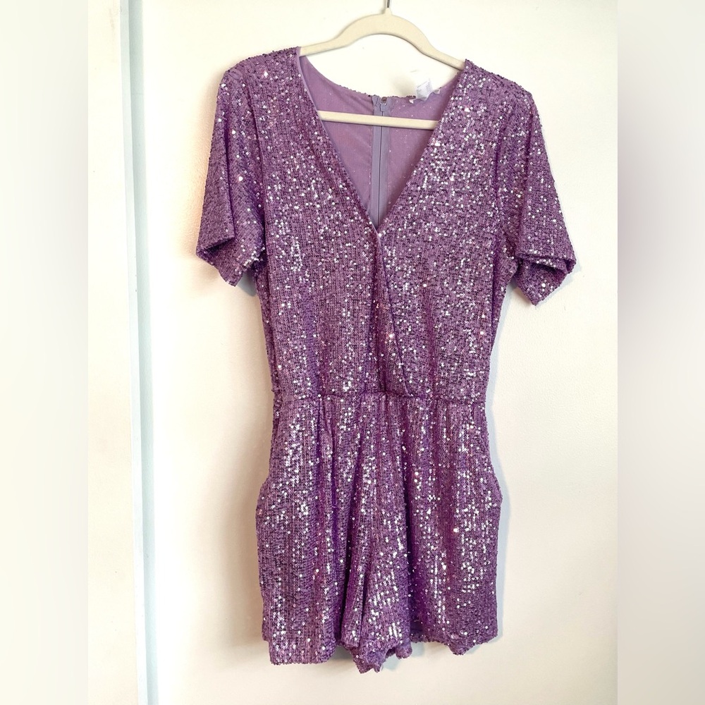 Sequin Romper